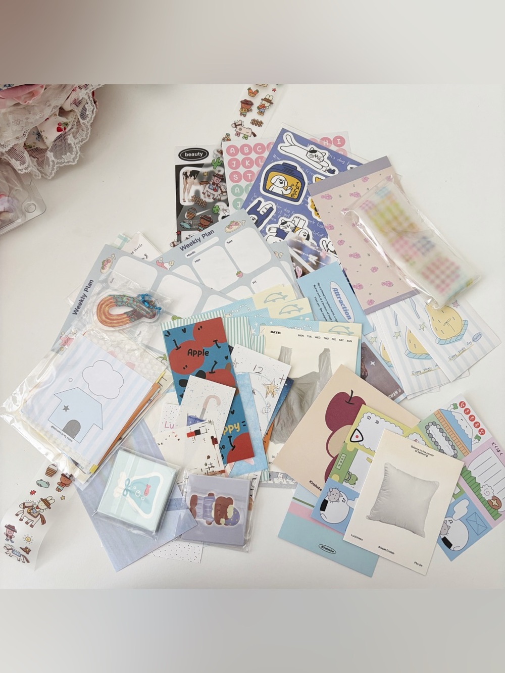 Bundle | Memo Pads, Stickers & Journaling Supplies 🌸